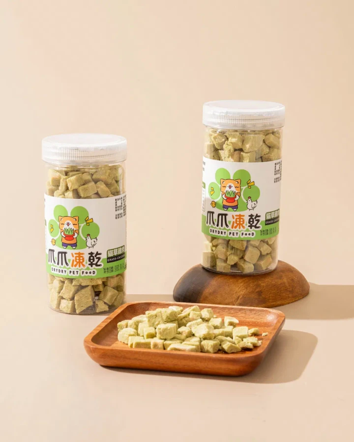 爪爪凍乾 - 貓草雞肉丁