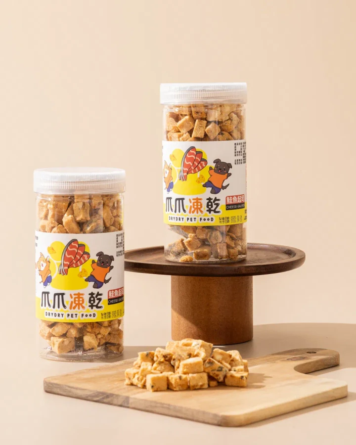 爪爪凍乾 - 鮭魚起司丁