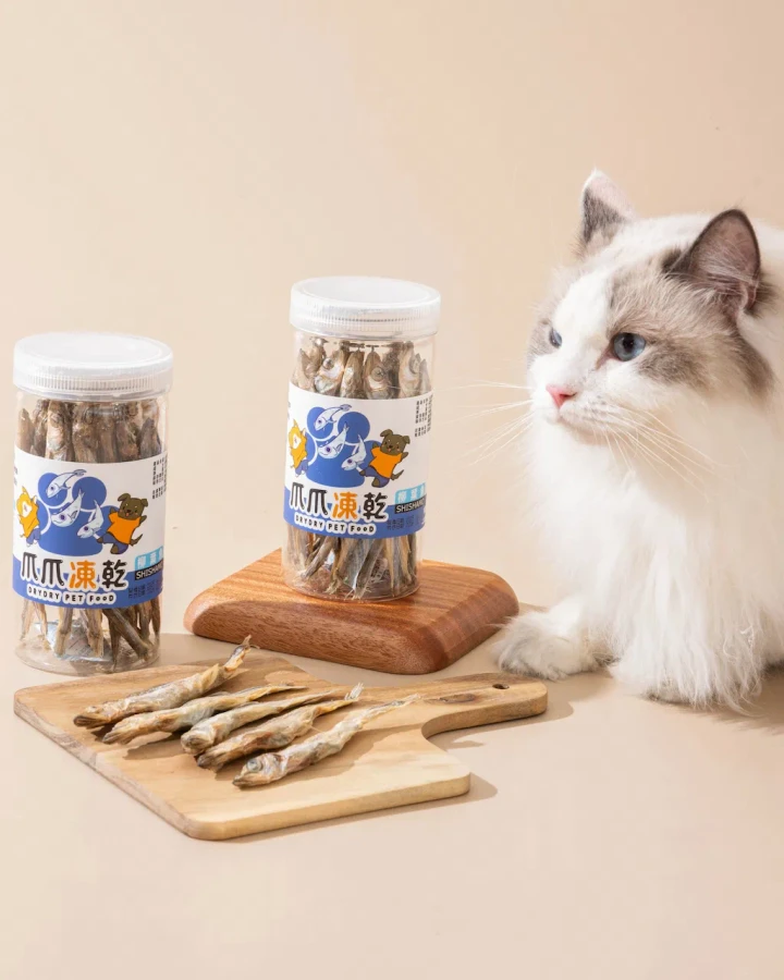 爪爪凍乾 - 爆蛋柳葉魚