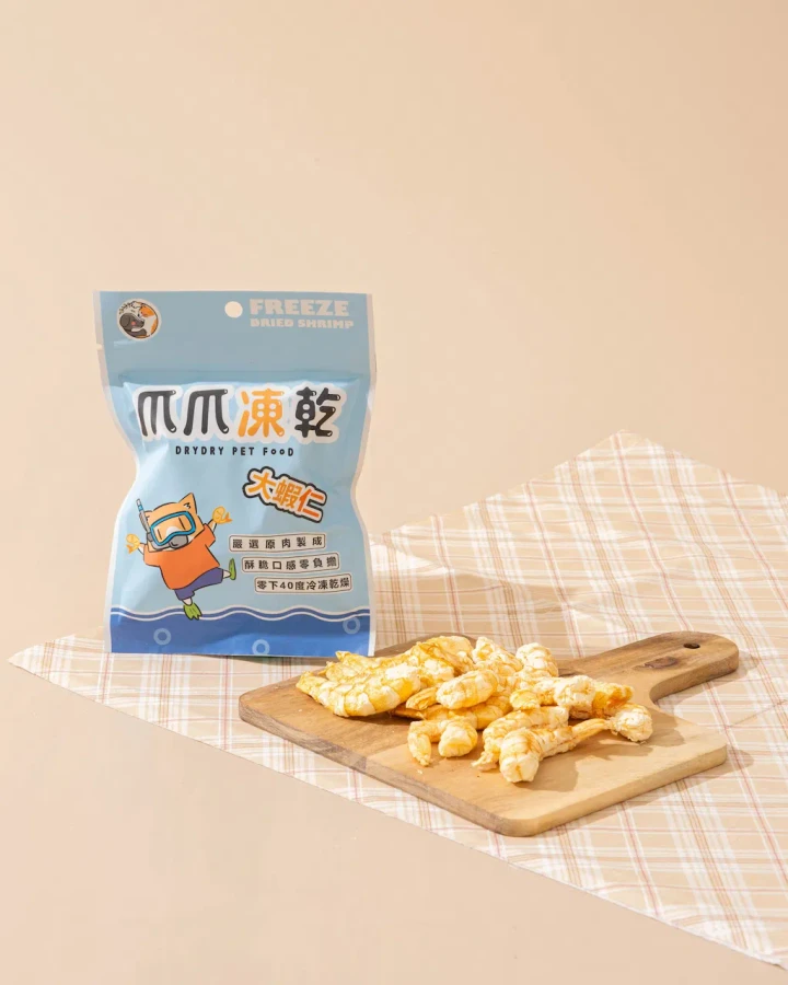爪爪凍乾 - 大蝦仁